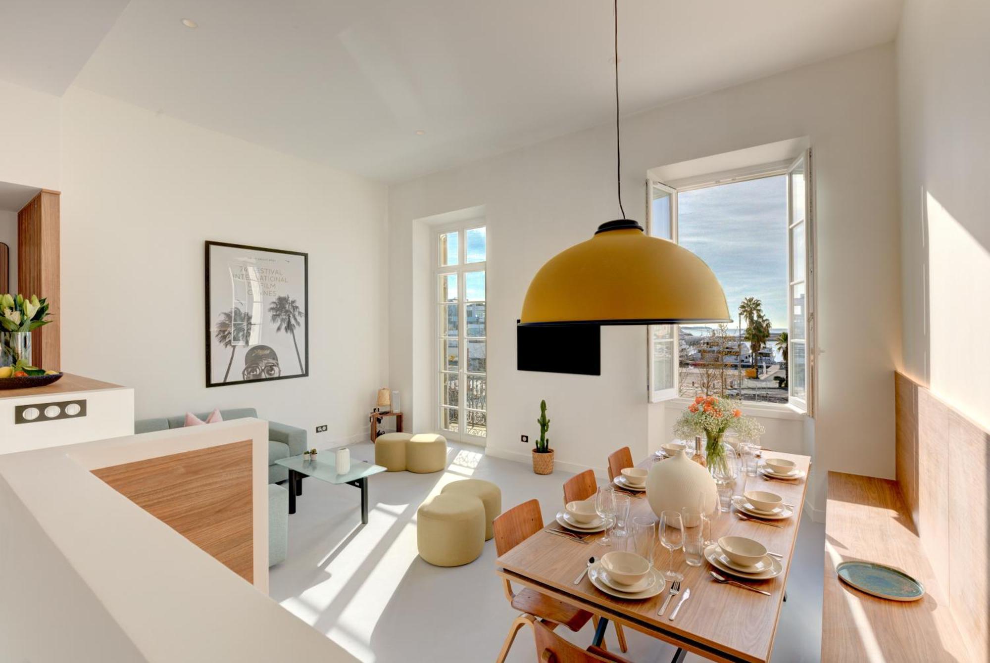 Immogroom - Appartements Luxueux - 2Min Du Palais - Vue Mer - Clim 칸느 외부 사진