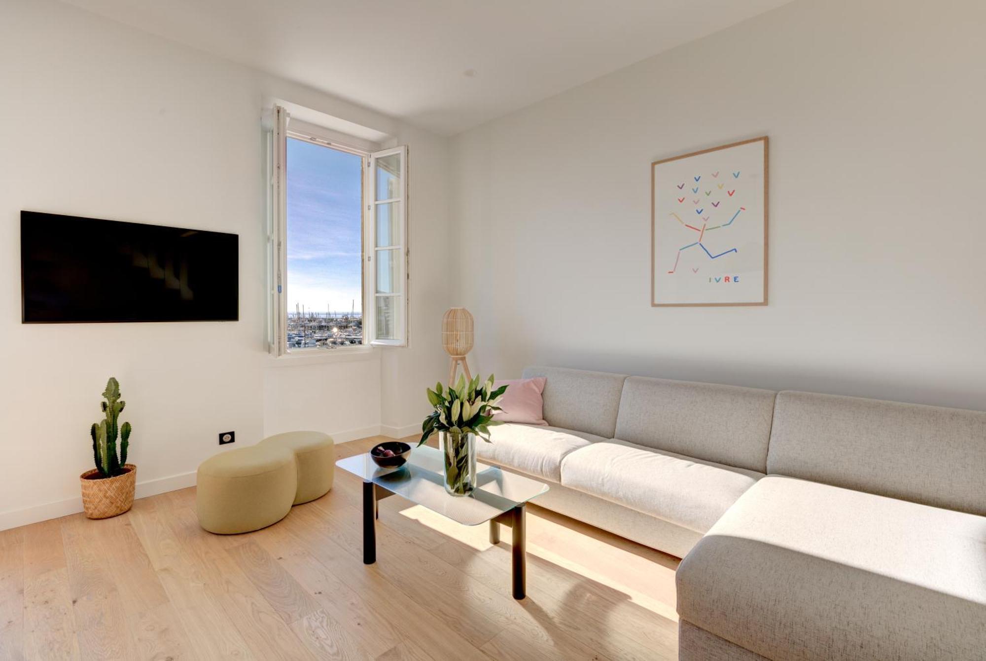 Immogroom - Appartements Luxueux - 2Min Du Palais - Vue Mer - Clim 칸느 외부 사진