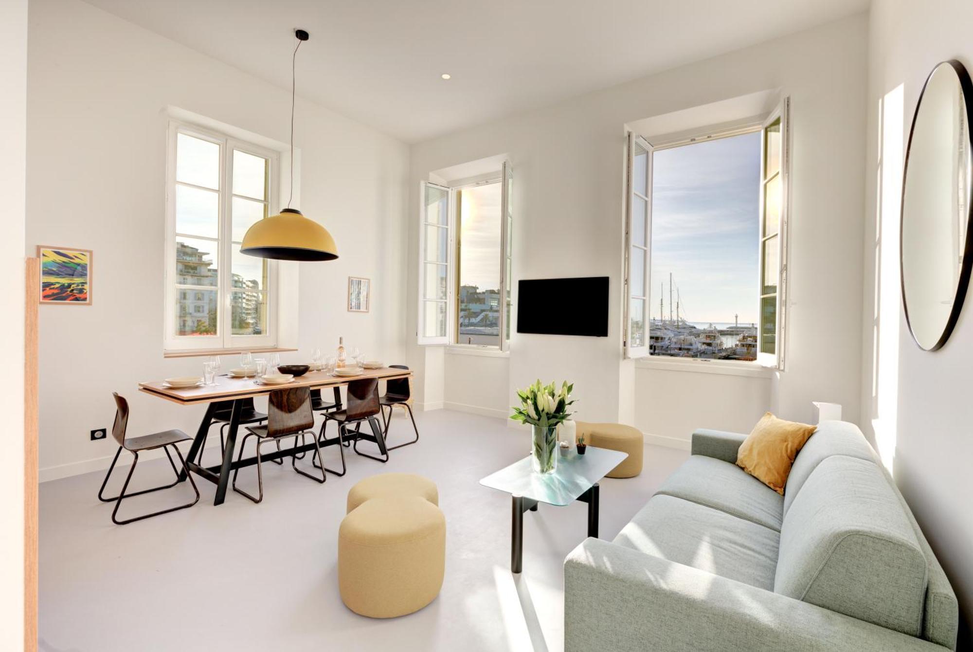 Immogroom - Appartements Luxueux - 2Min Du Palais - Vue Mer - Clim 칸느 외부 사진